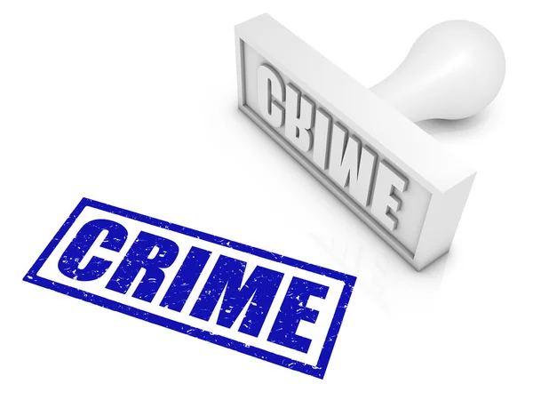 Crime Rubber Stamp Stock Image