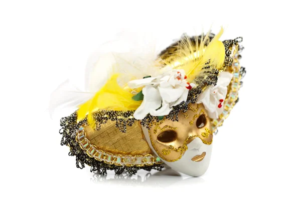 Clay carnaval masker — Stockfoto