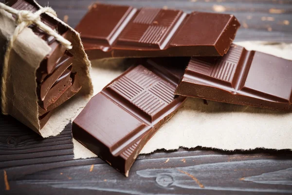 Delicious chocolate — Stock Photo, Image