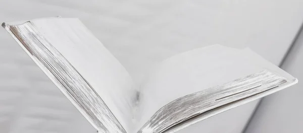 blank white open book on a uniform backgroundblank white open book on a uniform background