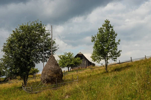 Vackert Landskap Bergsområdet Karpaterna — Stockfoto