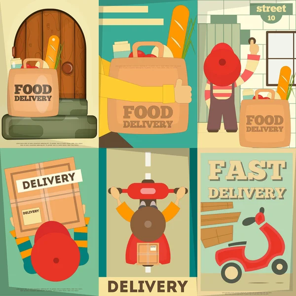 Delivery — Stock Vector