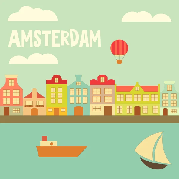 Amsterdam — Image vectorielle