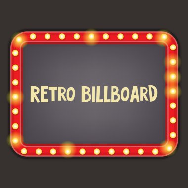 Retro billboard