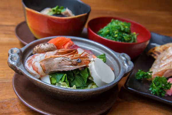 Set de comida estilo japonés — Foto de Stock