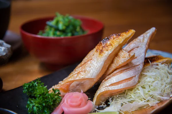 Conjunto de comida estilo japonês — Fotografia de Stock