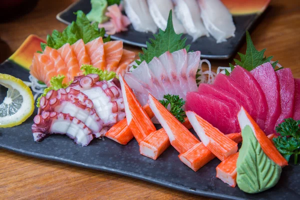 Conjunto de sushi japonês — Fotografia de Stock