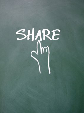  parmak tıklayın pay işareti 