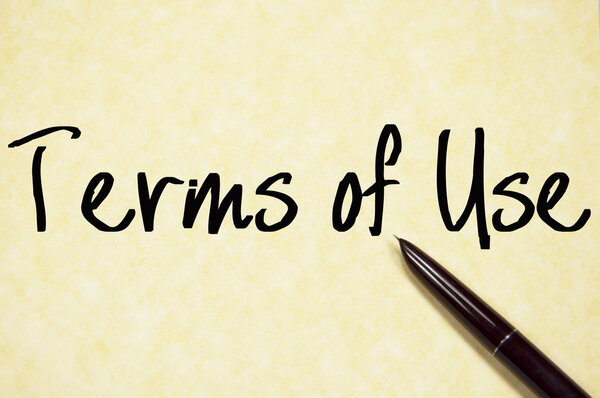 условия использования текст писать на бумаге
 