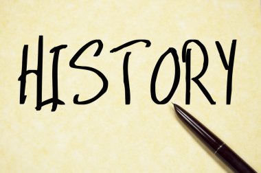 geçmiş sözcük yazmak kağıt üzerinde 