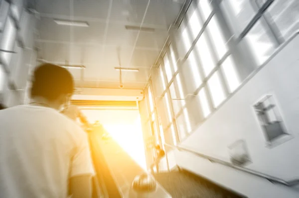 City subway entrance — Stock Photo, Image