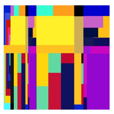 Kaynak için vektör renkli geometrik ve eğri arkaplan deseni