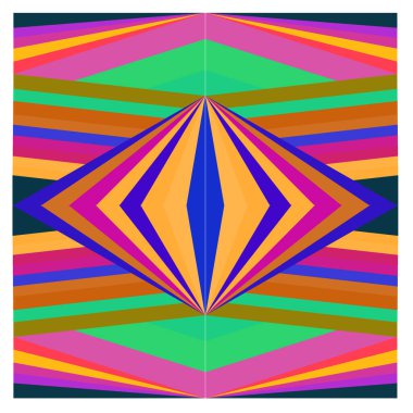 Kaynak için vektör renkli geometrik ve eğri arkaplan deseni