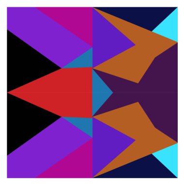 Kaynak için vektör renkli geometrik ve eğri arkaplan deseni