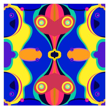 Kaynak için vektör renkli geometrik ve eğri arkaplan deseni