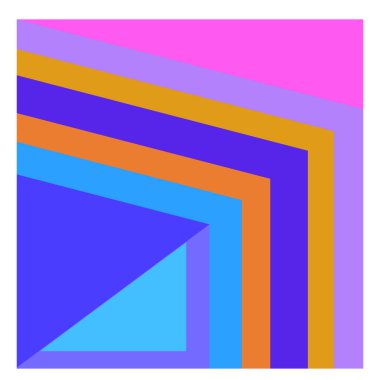 Kaynak için vektör renkli geometrik ve eğri arkaplan deseni