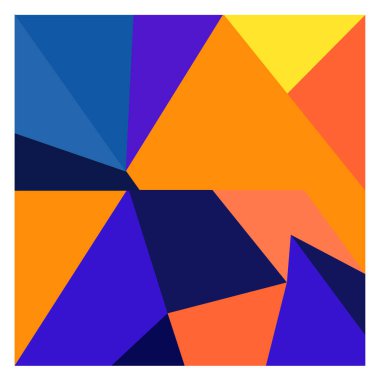 Kaynak için vektör renkli geometrik ve eğri arkaplan deseni