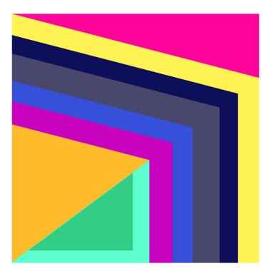 Kaynak için vektör renkli geometrik ve eğri arkaplan deseni