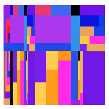 Kaynak için vektör renkli geometrik ve eğri arkaplan deseni