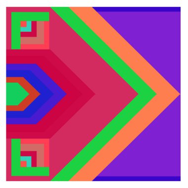 Kaynak için vektör renkli geometrik ve eğri arkaplan deseni