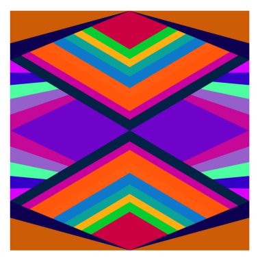 Kaynak için vektör renkli geometrik ve eğri arkaplan deseni