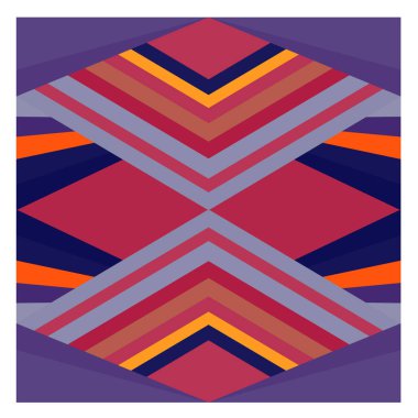 Kaynak için vektör renkli geometrik ve eğri arkaplan deseni