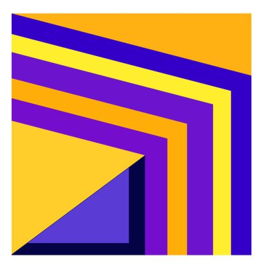 Kaynak için vektör renkli geometrik ve eğri arkaplan deseni