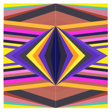 Kaynak için vektör renkli geometrik ve eğri arkaplan deseni