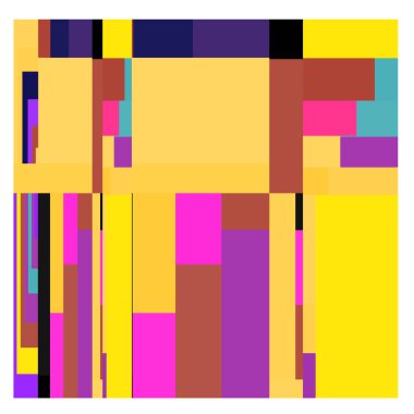 Kaynak için vektör renkli geometrik ve eğri arkaplan deseni