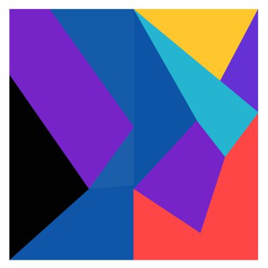 Kaynak için vektör renkli geometrik ve eğri arkaplan deseni