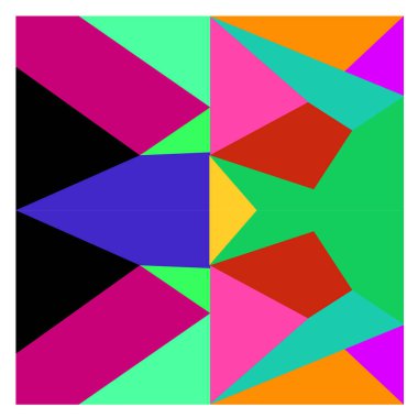 Kaynak için vektör renkli geometrik ve eğri arkaplan deseni