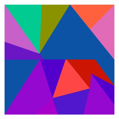 Kaynak için vektör renkli geometrik ve eğri arkaplan deseni