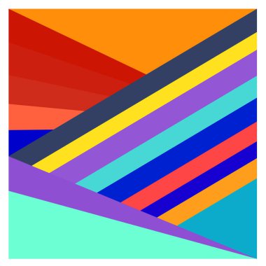 Kaynak için vektör renkli geometrik ve eğri arkaplan deseni