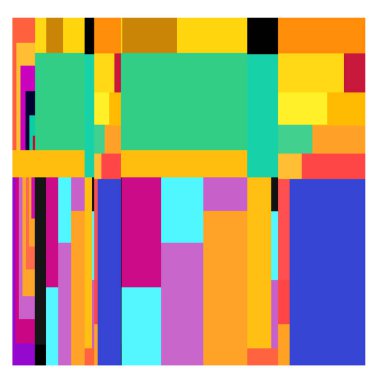 Kaynak için vektör renkli geometrik ve eğri arkaplan deseni