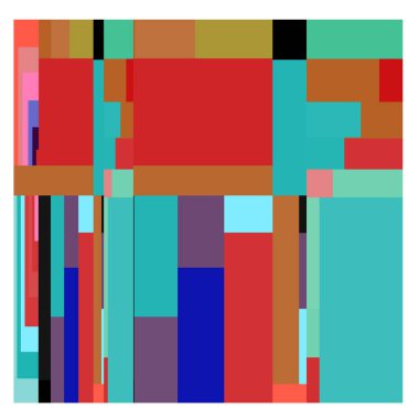 Kaynak için vektör renkli geometrik ve eğri arkaplan deseni