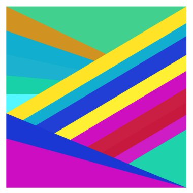 Kaynak için vektör renkli geometrik ve eğri arkaplan deseni