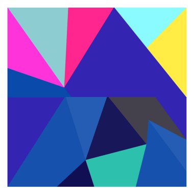 Kaynak için vektör renkli geometrik ve eğri arkaplan deseni