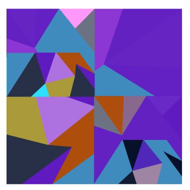 Kaynak için vektör renkli geometrik ve eğri arkaplan deseni