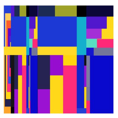 Kaynak için vektör renkli geometrik ve eğri arkaplan deseni