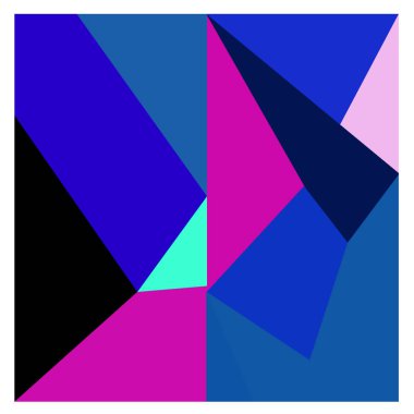 Kaynak için vektör renkli geometrik ve eğri arkaplan deseni