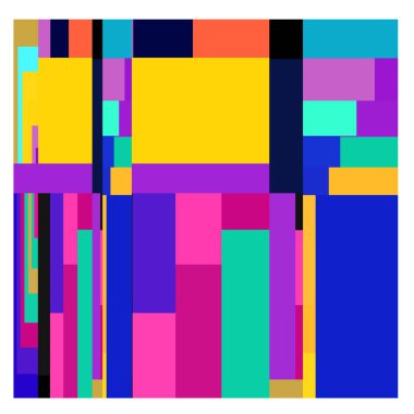 Kaynak için vektör renkli geometrik ve eğri arkaplan deseni