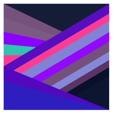 Kaynak için vektör renkli geometrik ve eğri arkaplan deseni