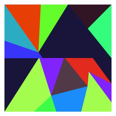 Kaynak için vektör renkli geometrik ve eğri arkaplan deseni