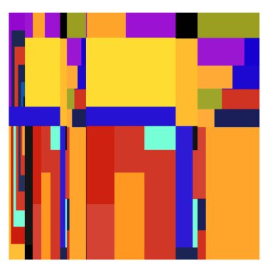 Kaynak için vektör renkli geometrik ve eğri arkaplan deseni