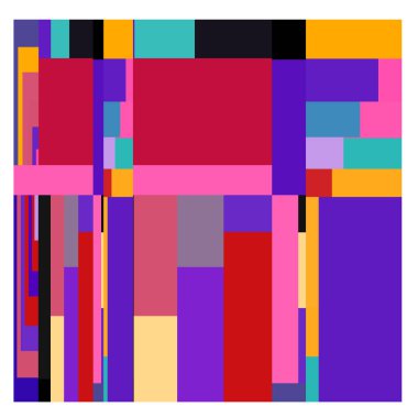 Kaynak için vektör renkli geometrik ve eğri arkaplan deseni