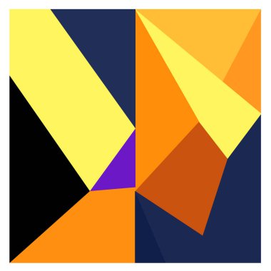 Kaynak için vektör renkli geometrik ve eğri arkaplan deseni