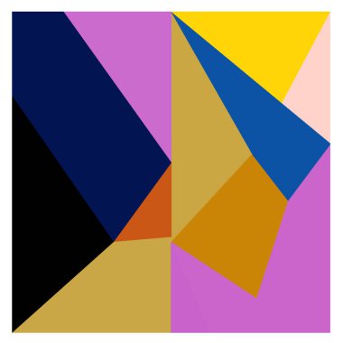 Kaynak için vektör renkli geometrik ve eğri arkaplan deseni