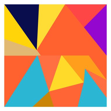 Kaynak için vektör renkli geometrik ve eğri arkaplan deseni