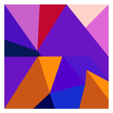 Kaynak için vektör renkli geometrik ve eğri arkaplan deseni