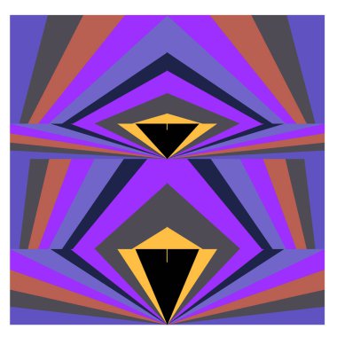 Kaynak için vektör renkli geometrik ve eğri arkaplan deseni